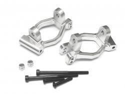 Axial Yeti XL Aluminum Steering Knuckle Carrier Set (2) Silver by Team Raffee Co.