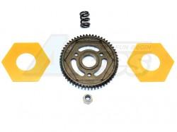 Axial SCX10 II Steel#45 Spur Gear (56T) - 1Pc Set Black by GPM Racing