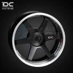 Miscellaneous All Aluminum Steering Wheel For Remote Black (1 pc) by Team DC