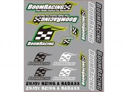 Miscellaneous All Team Sticker Decal 24cm x 21cm by Boom Racing