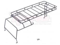 Team Raffee Co. TRC-D110 Metal Roof Rack Luggage for Team Raffee Co. TRC Defender D110 Station Wagon by Team Raffee Co.