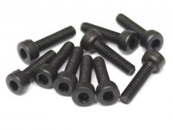 Miscellaneous All M2x8mm Socket Cap Screw 12.9 Grade Nickel Plated Screws (10) by Boom Racing