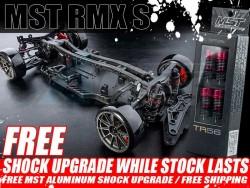 MST RMX 2.0 RMX S 1/10 High Performance RWD Drift Car Kit and Free MST Aluminum Shock Upgrade by MST