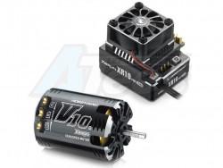 Miscellaneous All 1/10 V3.1 Combo :XERUN-V10-5.5T-BLACK-G2  Motor  with XR10 PRO ESC Black by Hobbywing