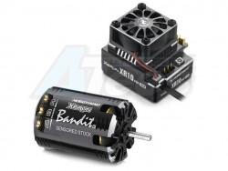 Miscellaneous All XERUN XR10 PRO ESC Black with Bandit 13.5T-BLACK-G2 Motor Combo by Hobbywing
