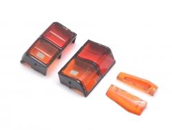 Miscellaneous All Realistic Rear Light Lamp Lens Body Accessories 1:10 for Cherokee XJ Hard Body TRC/302206 by Team Raffee Co.