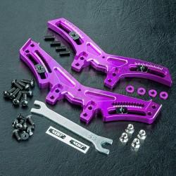 MST RMX-D Aluminum Quick Adj. Damper Stay For RMX-D VIP 2 & 4 WD Purple by MST