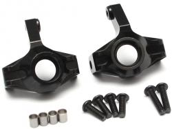 Axial SCX10 II Aluminium Front Knuckle Black by Boom Racing