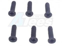 Himoto E12 Flat Head Screws 2.6*10 6P  by Himoto