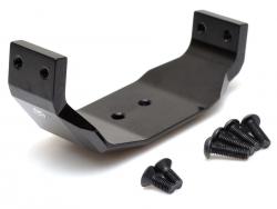 RC4WD Trail Finder 2 Aluminum High Clearance Skid Plate Transfer Case Mount for TF2 Black by Boom Racing