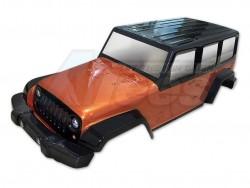 Miscellaneous All Clear Wrangler Rubicon 4-Door 1/10 Rock Crawler Body For 313mm Chassis by Team C