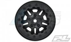 Miscellaneous All FaultLine 2.2 Black/Black Bead-Loc 10-Spoke Front or Rear Wheels by Pro-Line Racing