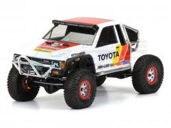 Axial SCX10 1985 Toyota HiLux SR5 Clear Body (Cab Only) for SCX10 Trail Honcho 12.3” (313mm) Wheelbase by Pro-Line Racing