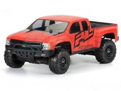 Team Associated SC10.2 Factory Team Chevy Silverado HD Clear Body by Pro-Line Racing