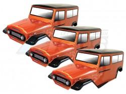 Miscellaneous All Clear FJ40 1/10 Rock Crawler Body (3pcs) For 313mm Chassis by Team C