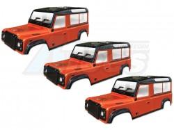 Miscellaneous All Clear Defender D110 Rock Crawler Body (3pcs) For 313mm Chassis by Team C