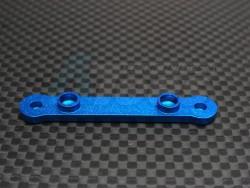 Team Associated RC10B4 Aluminum Front Arm Bulkhead Plate Blue by GPM Racing