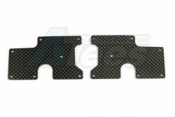 Serpent Cobra SRX8 Buggy Wishbone Insert Carbon Rr Upper SRX8 (2) by Serpent