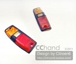 RC4WD Trail Finder 2 Tamiya Hilux & Bruiser Rear Lamp Lens (Print Edition) by CChand