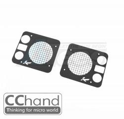 RC4WD Gelande II D90/D110 D90 D110 KAHN LAMP GUARD (BLACK)  by CChand