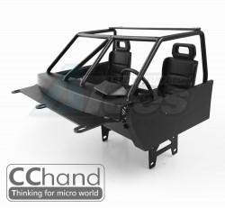 RC4WD Trail Finder 2 Metal Interior for TF2 Body  + SCX10 / SCX10 II Chassis by CChand