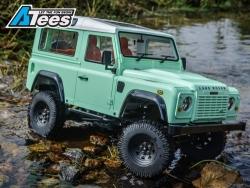Miscellaneous All 1/10 D90 Chassis Kit (Without Wheels Tires Shocks) w/ Defender D90 2-Door Hard Body by Team Raffee Co.