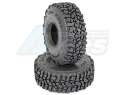 Miscellaneous All Rock Beast 1.55 Scale RC Tires (Alien Kompound) W/ Foam 3.85x1.35 2Pcs by Pit Bull Xtreme RC