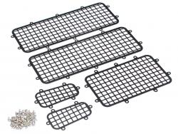 Traxxas TRX-4 Stainless Steel Side Window Mesh Guard Protective Net 1 Set by Team Raffee Co.