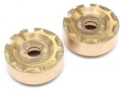 Traxxas TRX-4 Heavy Duty Brass Knuckle Weight (2) Type A 104.5g each for TRX4 by Team Raffee Co.