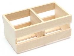 Miscellaneous All Scale Accessories - Wooden Container Box 6 X 3.5 X 2.7 CM by Team Raffee Co.