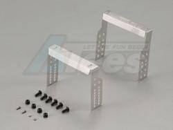 Miscellaneous All Stainless Steel Body Mounts for SCX10 & SCX10 II 4.72 inch Tire for LC70 Body by Killerbody