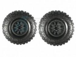 Traction Hobby Cragsman PRO COMP™ 2.2 Inch Nylon Wheel & Tire Set (2Pcs) by Traction Hobby