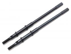 Axial SCX10 II BADASS™ AR44 Ultra Hard Steel Axle Rear Shaft (2pcs) by Boom Racing