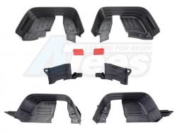Axial SCX10 II 3D PLA Front & Rear Inner Fender Set for Axial #90046 by GRC
