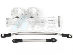 Traxxas TRX-4 Aluminum Knuckles w/ Titanium Steering Links Set for TRX4 by GRC