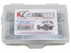 Axial SCX10 II Jeep Cherokee Stainless Steel Screw Kit by RCScrewZ