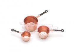 Miscellaneous All Scale Accessories - Copper Pot Set by Team Raffee Co.