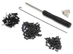 Miscellaneous All Screws Set and Hardware Accessories for TRC Defender D110 Station Wagon Hard Body TRC/302214 by Team Raffee Co.