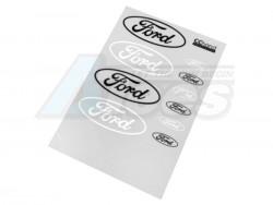 Traxxas TRX-4 TRX4 Bronco Body Stickers C (Transparent) by CChand