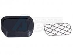 Traxxas TRX-4 Metal Snorkle Intake Mesh Kit For Traxxas TRX4 Land Rover Defender (1Kit) Silver by Team DC