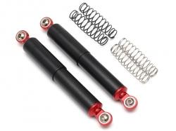 Miscellaneous All Realistic Aluminum Internal Shocks Set 95mm Black by Team Raffee Co.