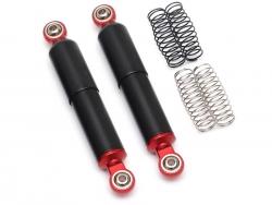 Miscellaneous All Realistic Aluminum Internal Shocks Set 75MM Black by Team Raffee Co.