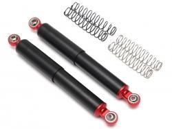 Miscellaneous All Realistic Aluminum Internal Shocks Set 105MM Black by Team Raffee Co.