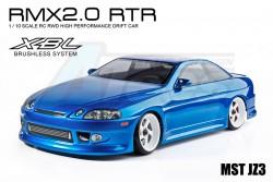 MST RMX 2.0 RMX 2.0 1/10 Scale 2WD RTR EP Drift Car (brushless) JZ3 Blue by MST