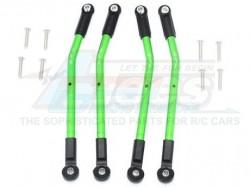 HPI Venture Aluminium Adjustable Suspension Links - 12Pc Set Green by GPM Racing