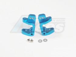 Team Associated RC10B4 Aluminum C-Hub With Screws And Shims 1 Pair Set Blue by GPM Racing