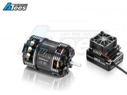 Miscellaneous All XeRun XR10 PRO ESC Black w/ V10-5.5T-Black-G3 5900KV Brushless Motor Combo by Hobbywing