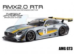 MST RMX 2.0 1/10 Scale RWD RTR EP Drift Car AMG GT3 Silver (Brushless) by MST