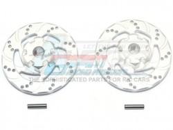 Traxxas Unlimited Desert Racer Aluminium +1Mm Hex With Brake Disk - 4Pc Set Silver by GPM Racing