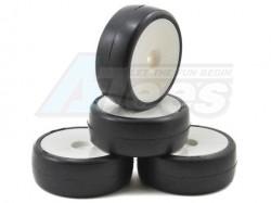 Miscellaneous All EXP EVO-R2 Pro Compound Pre-Glued Set Touring Car Rubber Tires 24MM 36Deg 4Pcs by Sweep Racing